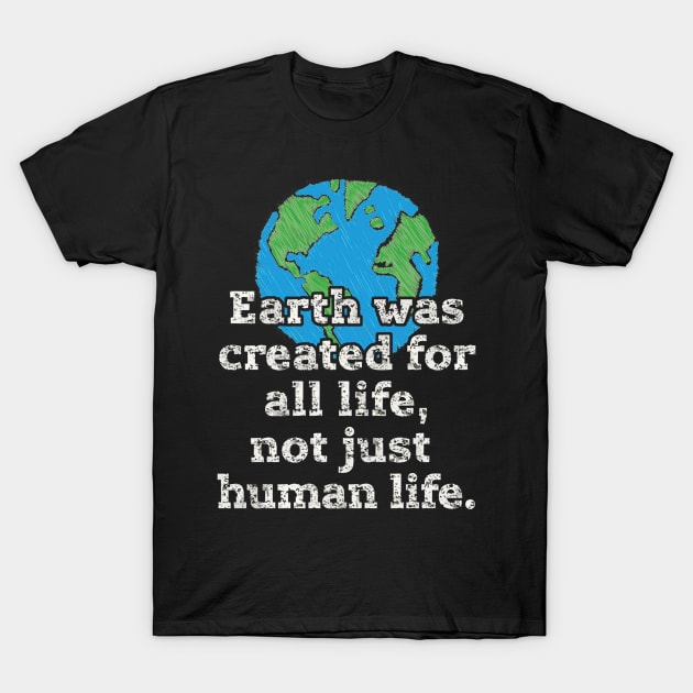Funny i'm with her earth shirt earth day T-Shirt by mazurprop